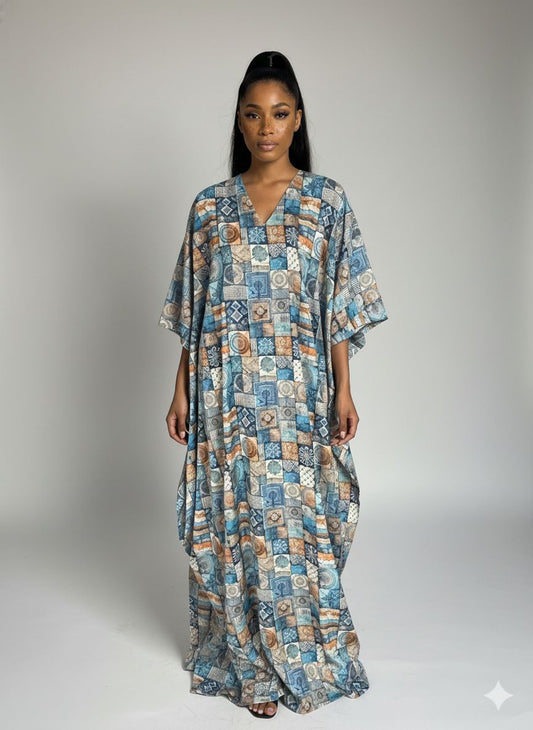 BF Silk Abaya boubou