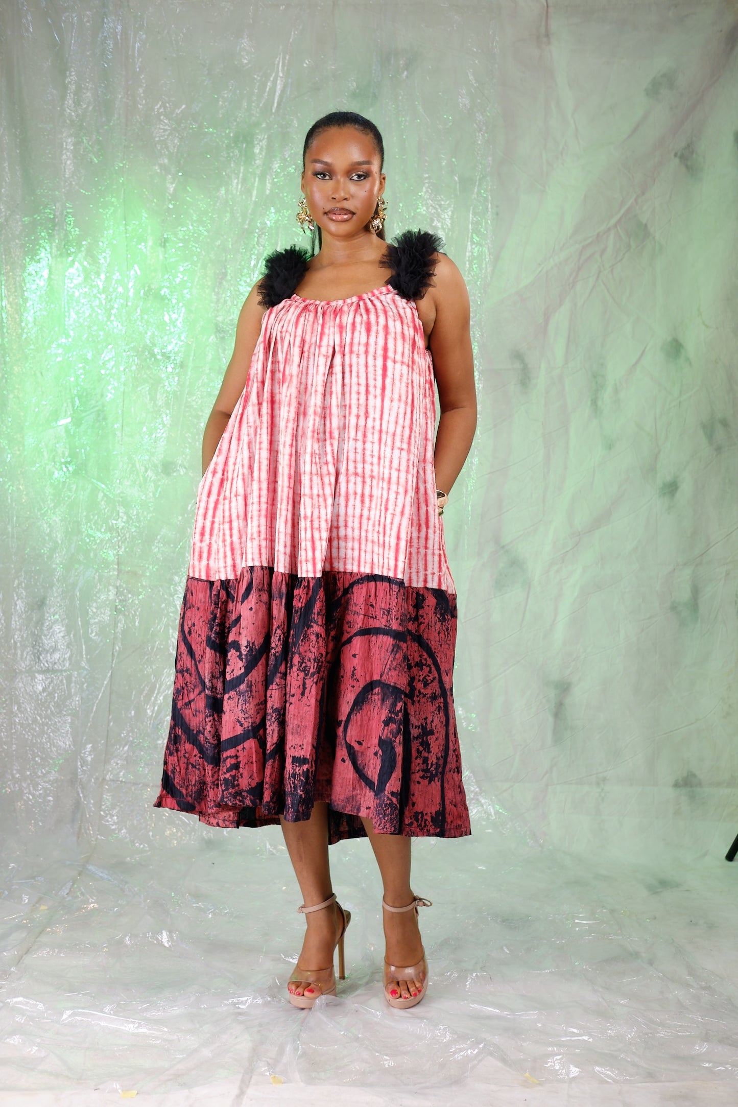 Teniola Adire dress