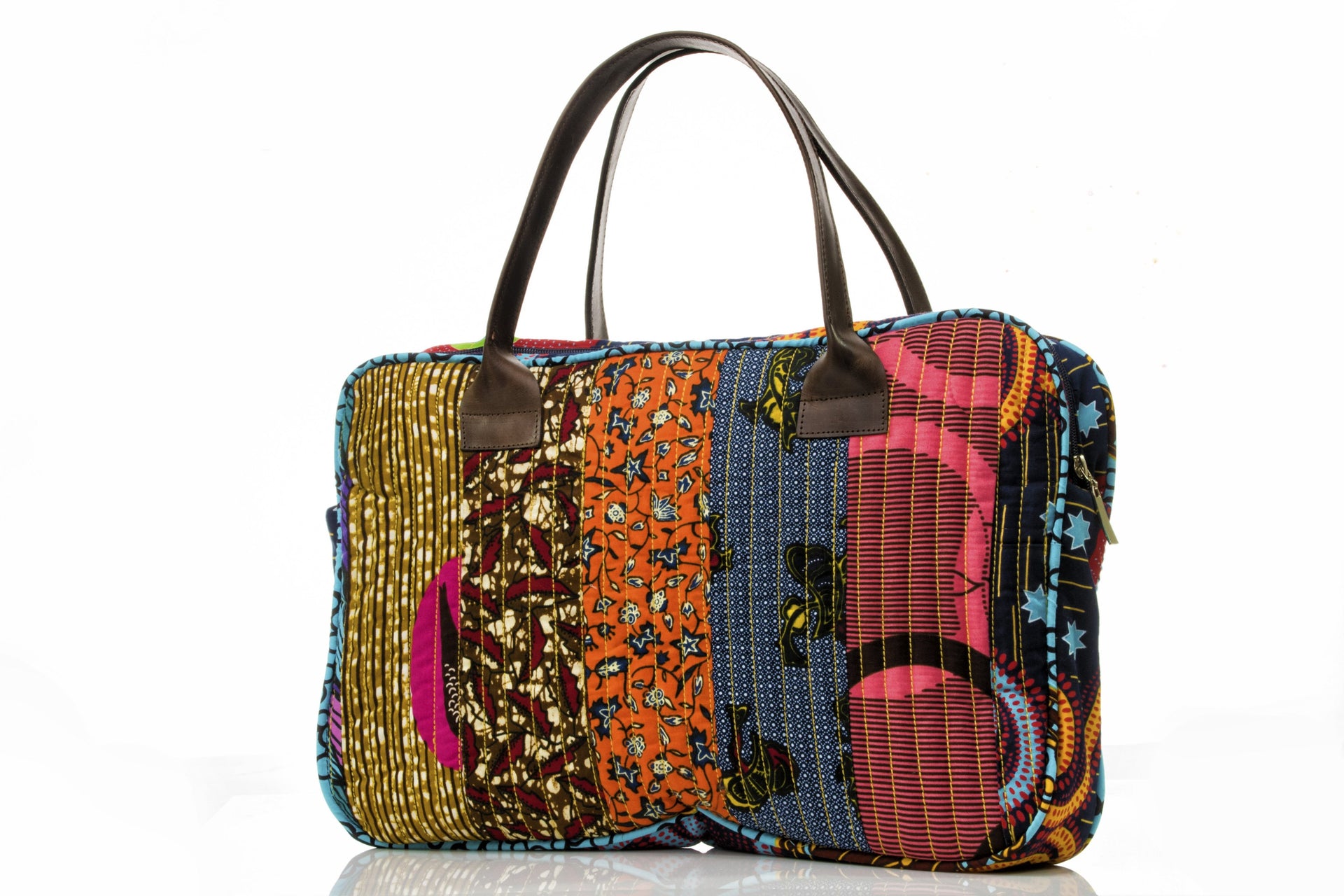 ankara travel tote bags Quilted And Leather Carry-All Bag – DESIGN FOR LOVE Prop Baits: Bass Catchers Tote handbag Pack:Pack of 3 ( SAVE 20%) 3/2023