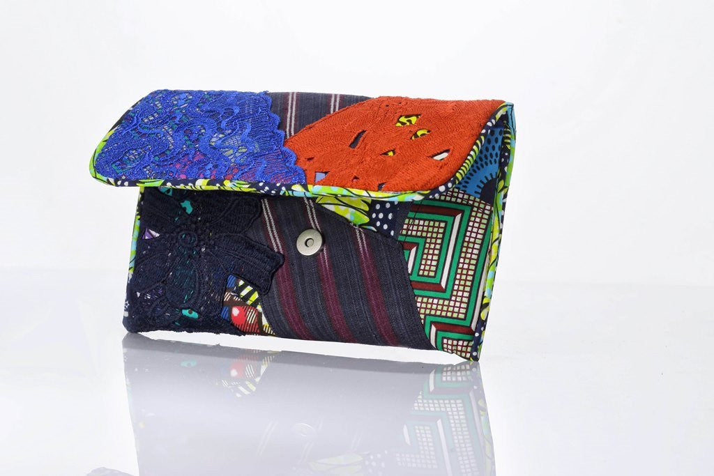 Mix – Match Ankara Envelope Clutch