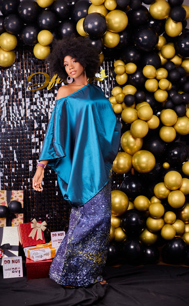 Idunu Boubou and skirt set