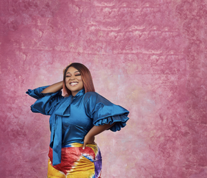 Mobolarinwa Taffeta  top