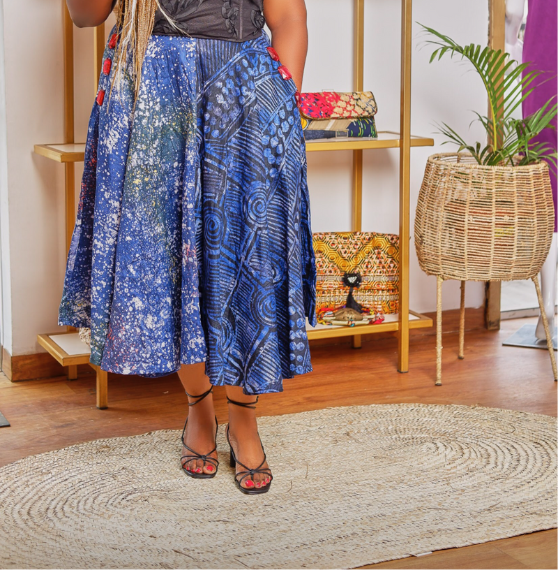 Flared skirt designs clearance